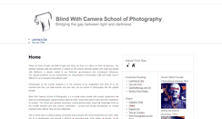 Desktop Screenshot of blindwithcameraschool.org